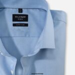 OLYMP oblačila 2DD6J85 št. six super slim, poslovna srajca, royal kent, modra - Image 2