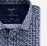 OLYMP oblačila 2DD6J925 luxor 24/seven modern fit, poslovna srajca, modern kent, marine - Image 2