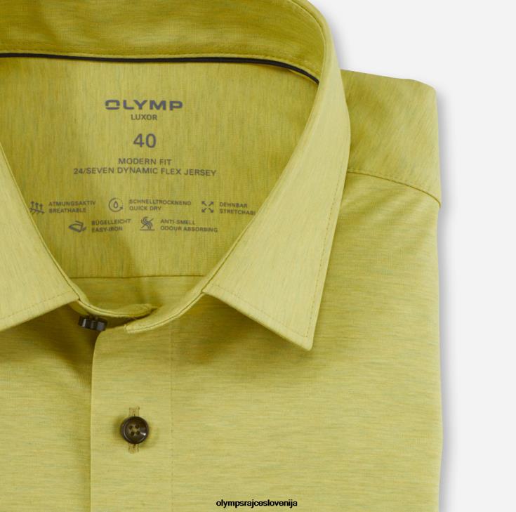 OLYMP oblačila 2DD6J932 luxor 24/seven modern fit, poslovna srajca, new kent, svetlo zelena - Image 2