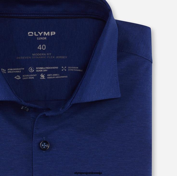 OLYMP oblačila 2DD6J961 luxor 24/seven modern fit, poslovna srajca, kent, royal - Image 2